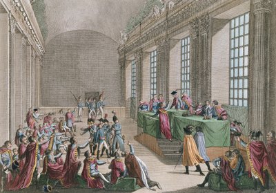Colpo di Stato del 18 Brumaio, 10 novembre 1799, inciso da Reinier Vinkeles e Daniel Vrydag da Jean Duplessi Bertaux